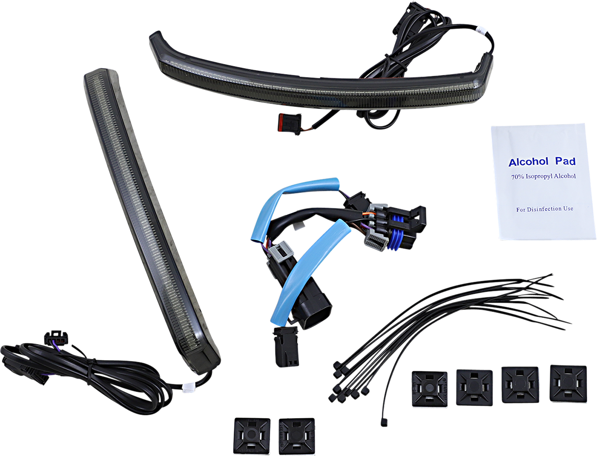 Custom Dynamics Smoke Lens LED Saddlebag Lights for 2020-2023 Indian Challenger