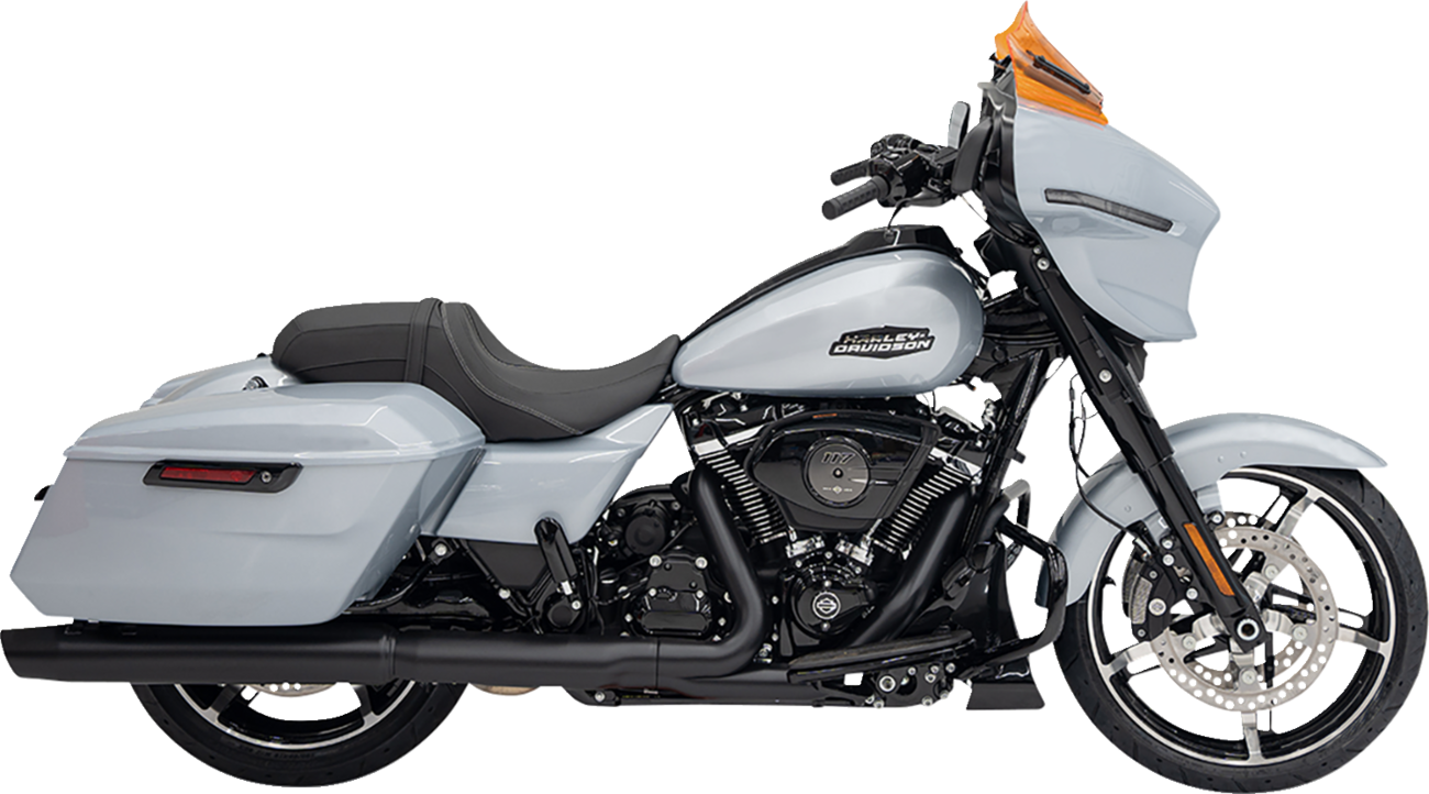Klock Werks Kolor Flare 8" Orange Windshield fits 2023-2025 Harley Street Glide