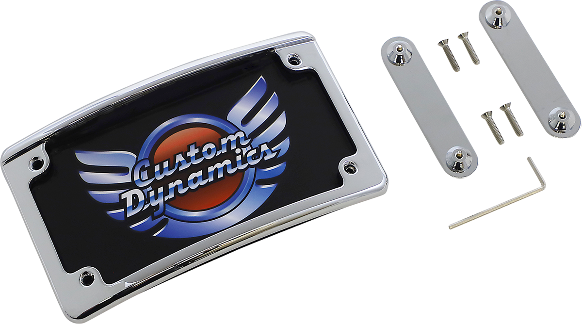Custom Dynamics LED Motorcycle License Plate Frame 2014-2022 CVO Touring Models