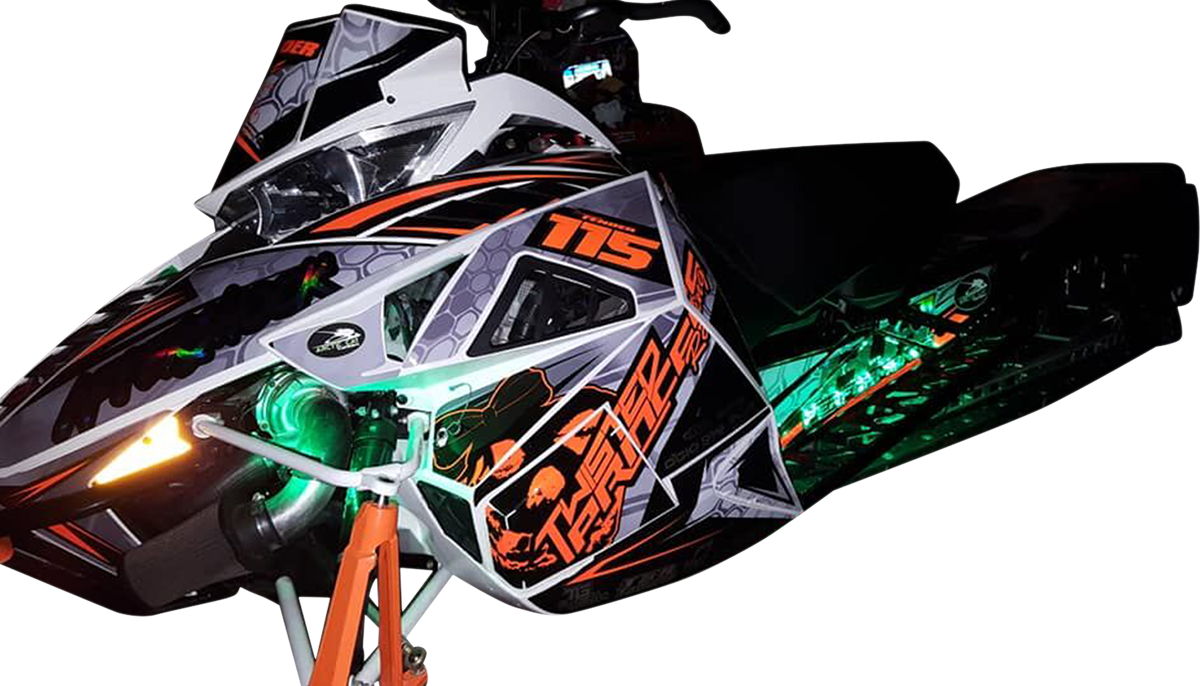 Custom Dynamics Magical Wizards LED Snowmobile Running Board Accent Light Kit