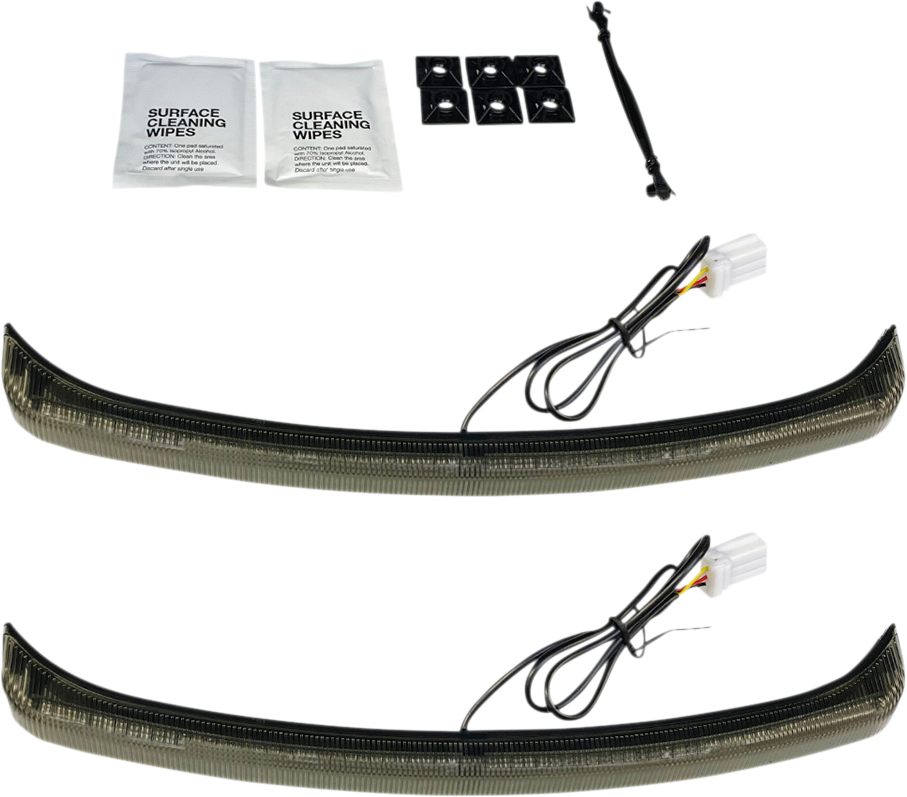 Custom Dynamics ProBEAM Low Profile LED Fender Lights 2010-2024 Harley FLHXXX