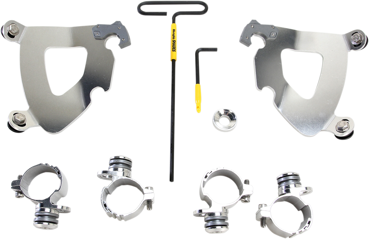 Memphis Shades Gauntlet Fairing & Polished Mount Kit 2011-2019 Harley Sportster