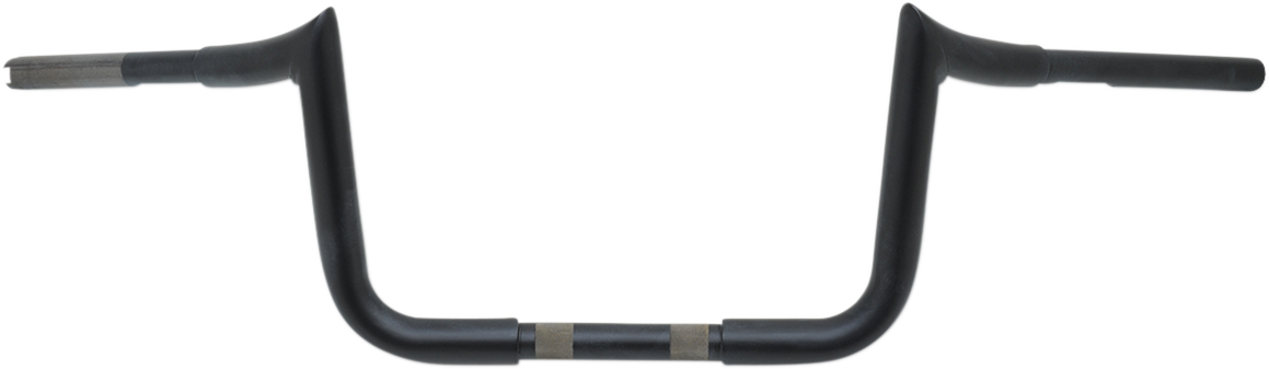 La Choppers Matte Black 10" Prime Ape 1-1/4" Motorcycle Handlebars for Harley