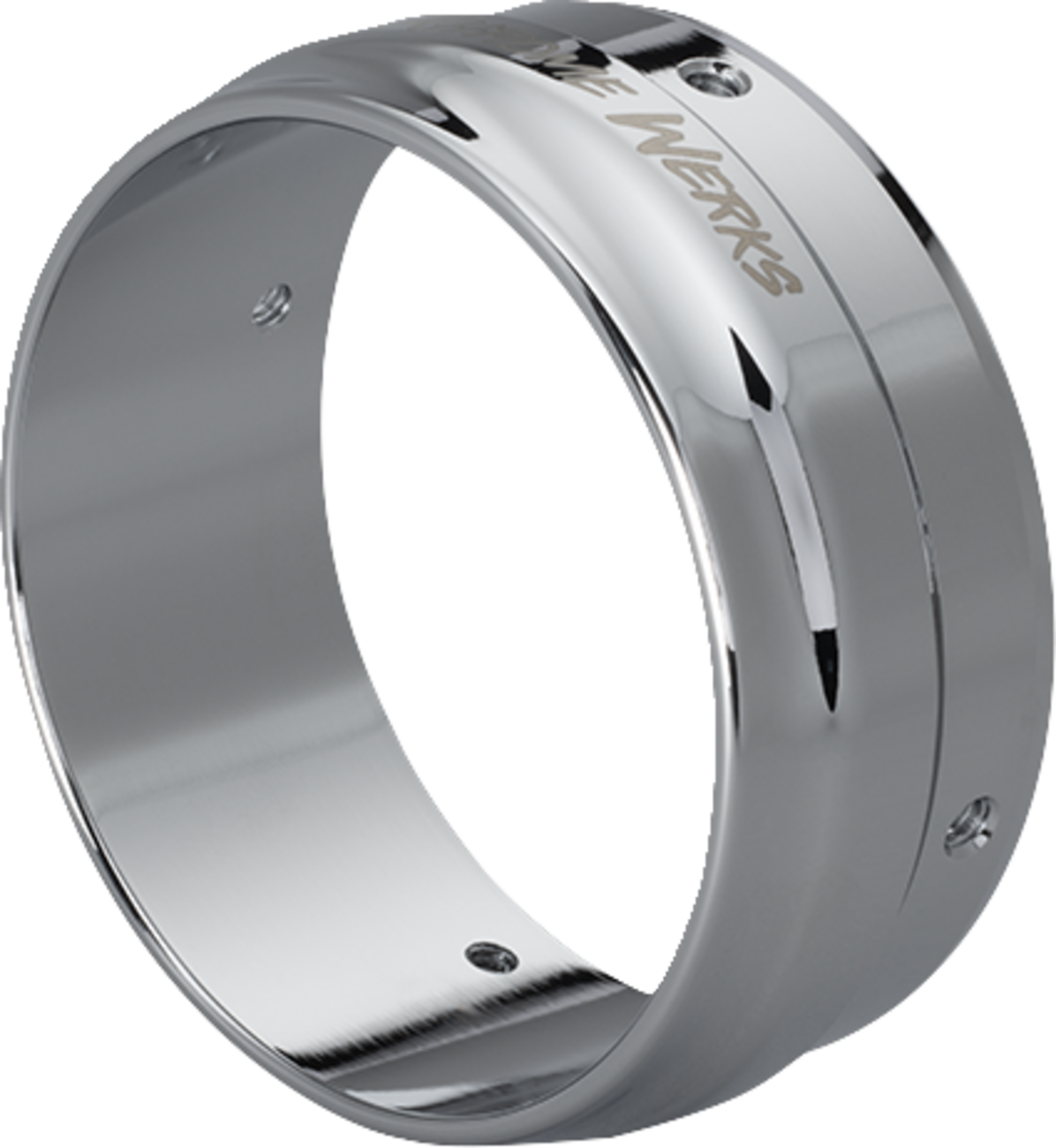 Khrome Werks 4.5" Chrome Exhaust Muffler Race End Cap Tip for Harley Davidson