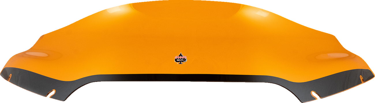 Klock Werks Kolor Flare 6" Orange Windshield fits 2015-2023 Harley Road Glide