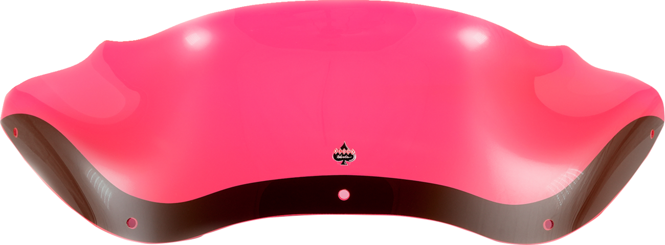 Klock Werks 8" Kolor Flare Pink Ice Windshield for 1998-2013 Harley Road Glide