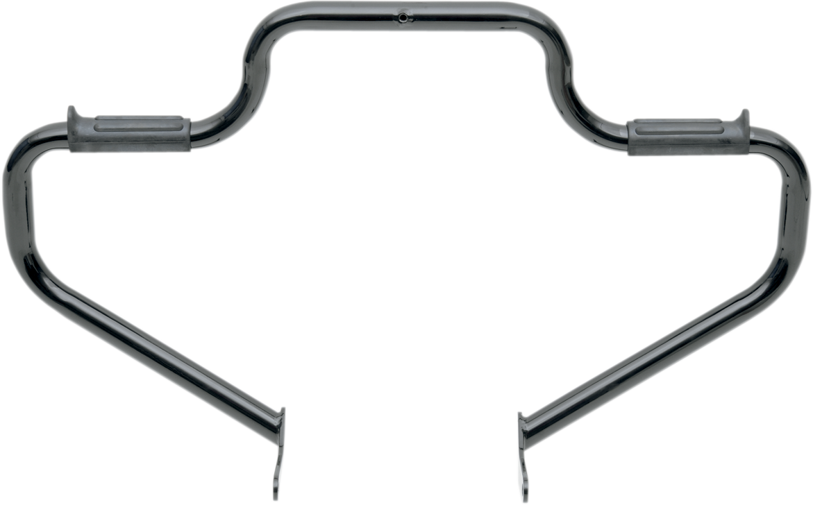 Lindby Multibar Black 1-1/4" Highway Bar Engine Guard 00-13 Harley Softail FXST