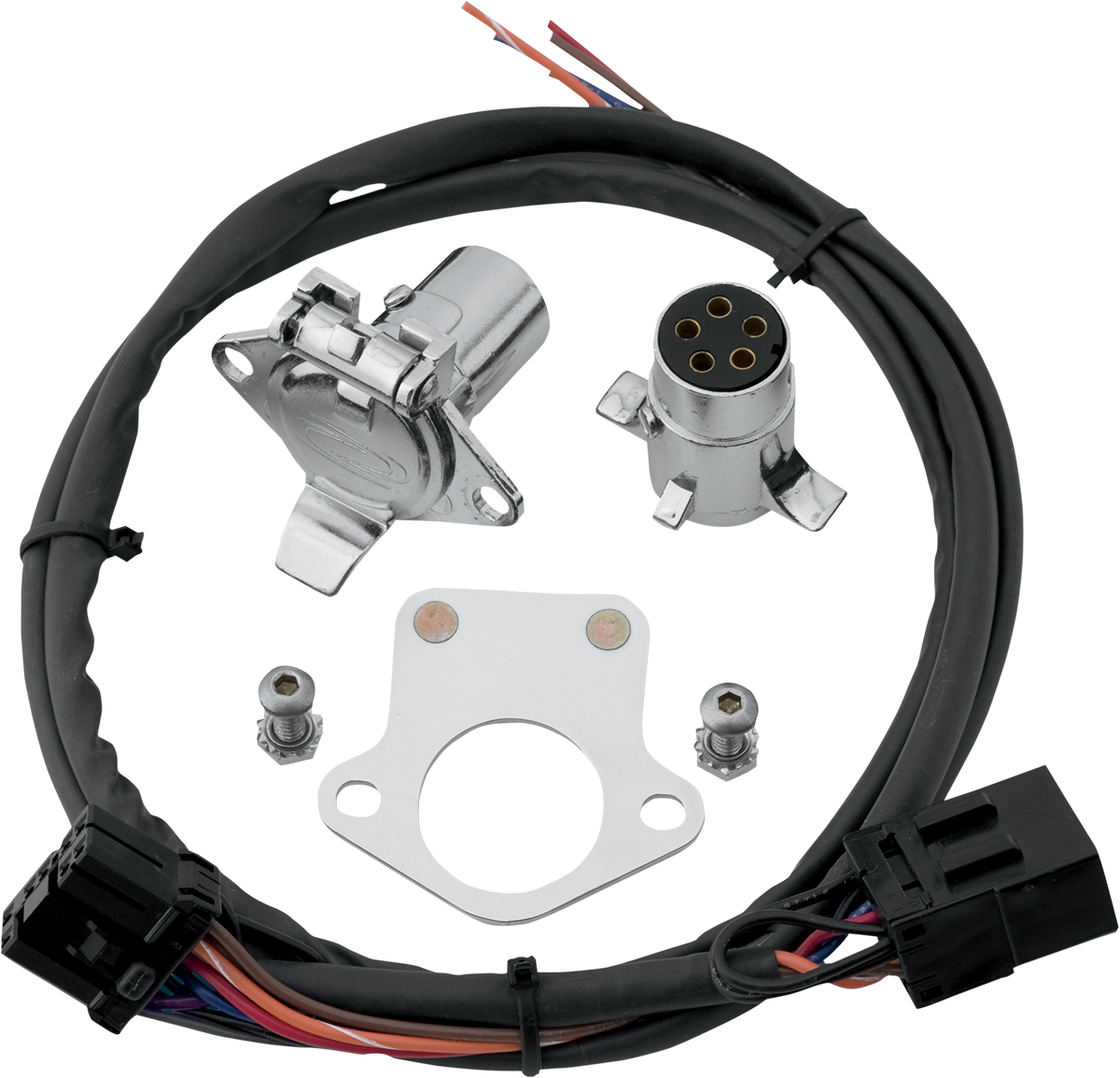 Khrome Werks 5 Pin Trailer Wiring Sub Harness 1997-2013 Harley Touring FLHR FLHX