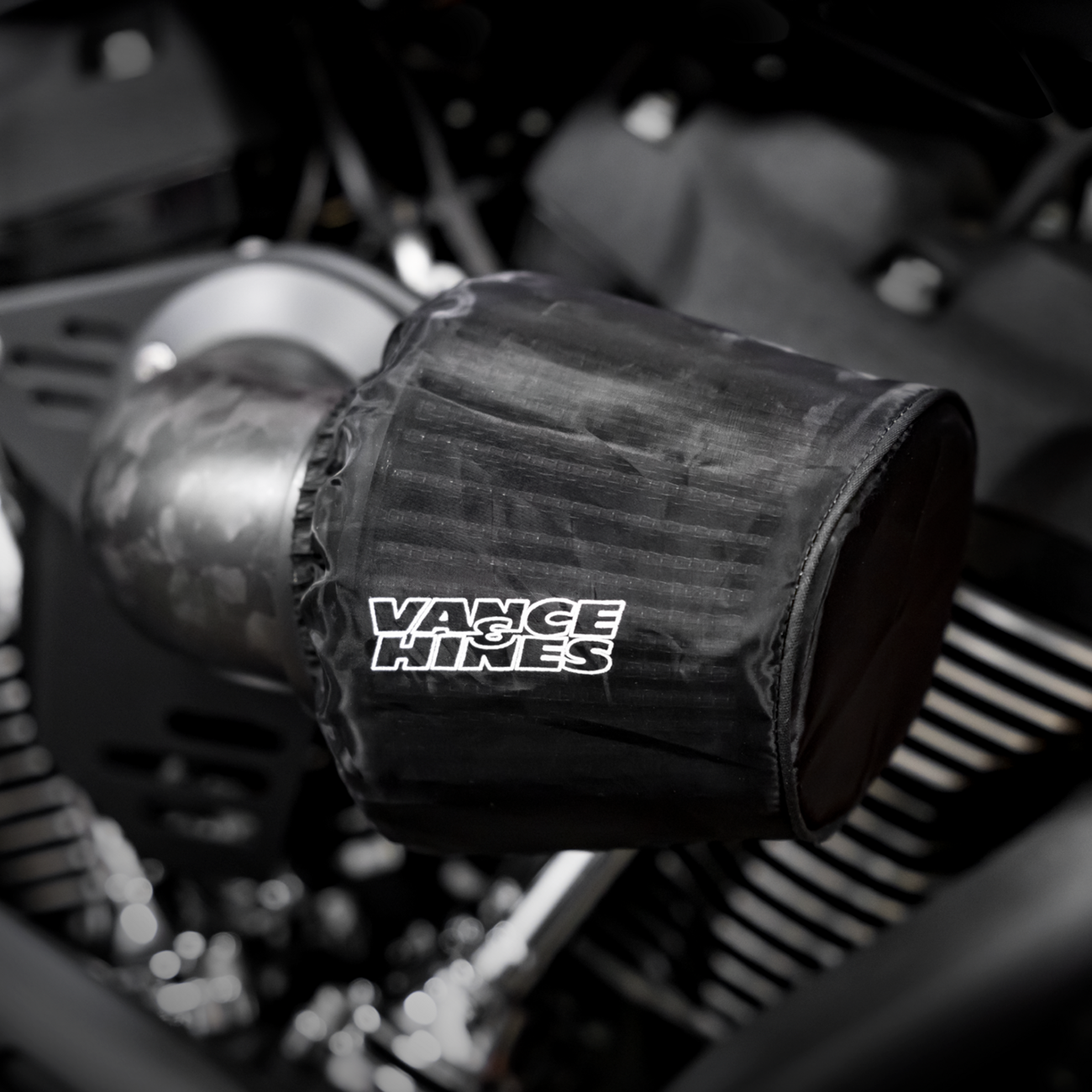 Vance & Hines VO2 90 Degree Falcon Rain Sock for Harley Davidson Motorcycles