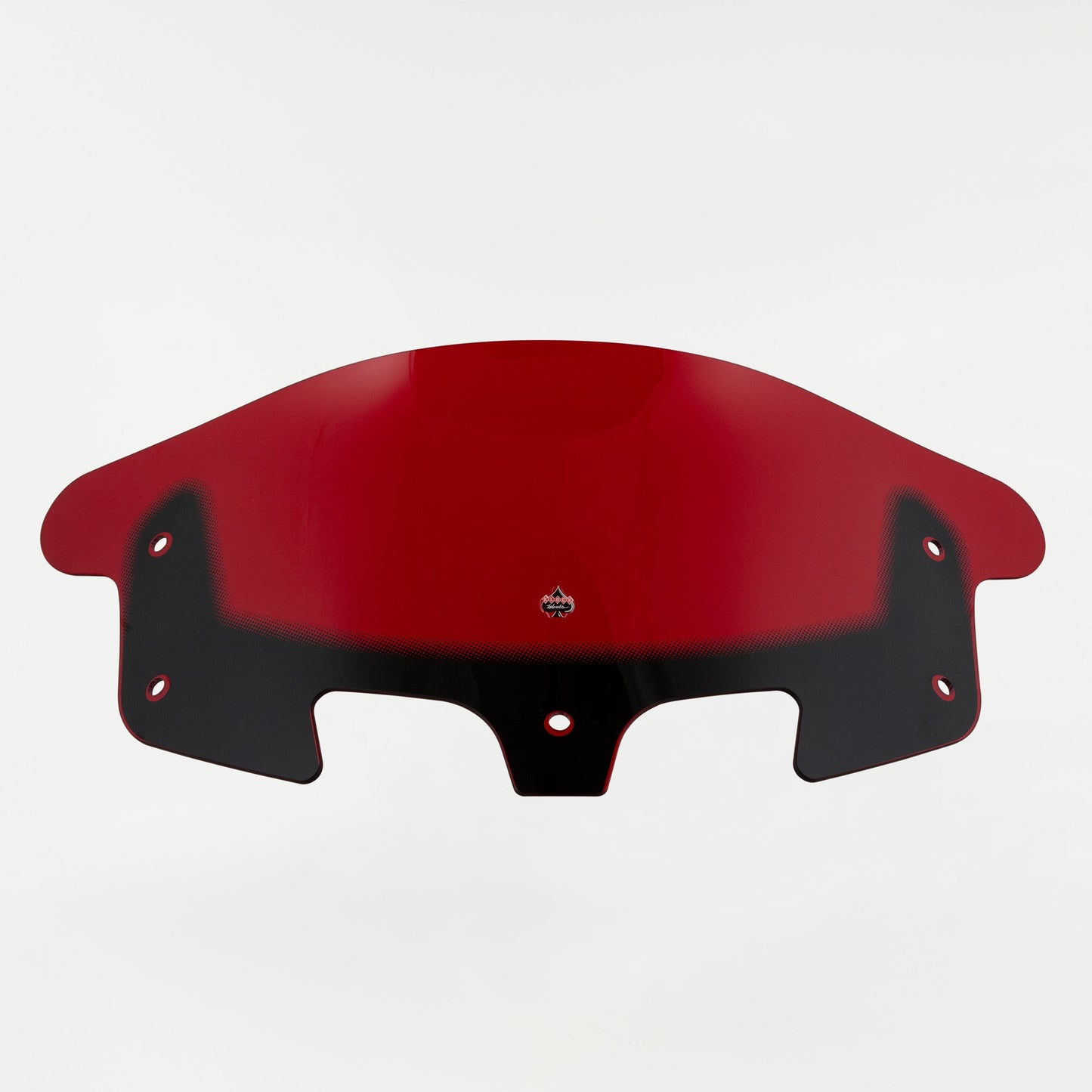 Klock Werks Kolor Flare 10" Red Windshield 2014-2024 Indian Chieftain Roadmaster