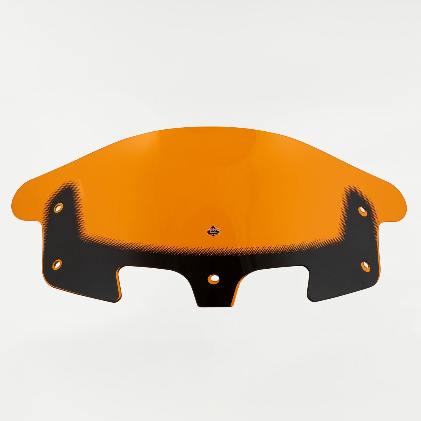 Klock Werks Kolor Flare 10" Orange Windshield 14-24 Indian Chieftain Roadmaster