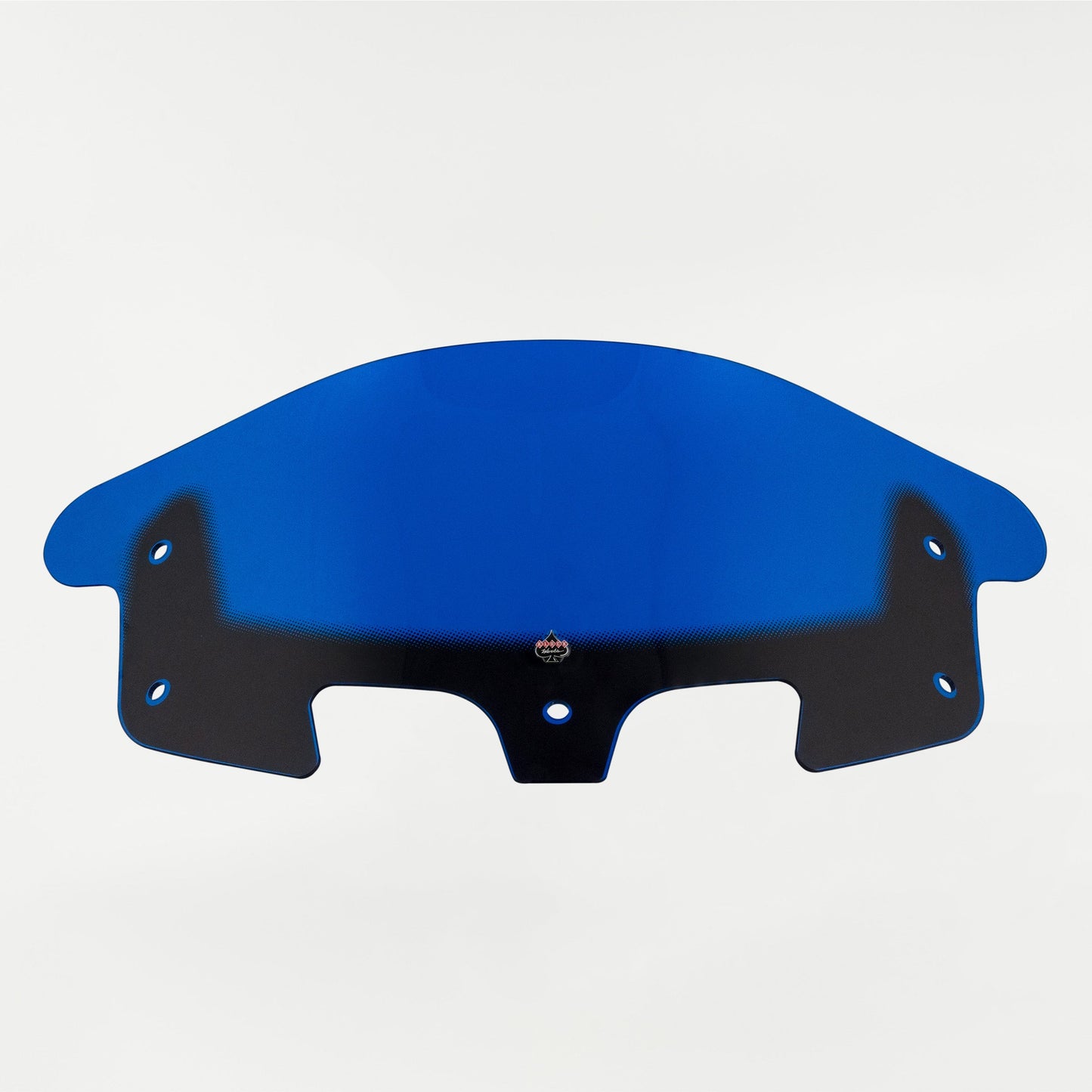 Klock Werks Kolor Flare 10" Blue Windshield 2014-24 Indian Chieftain Roadmaster