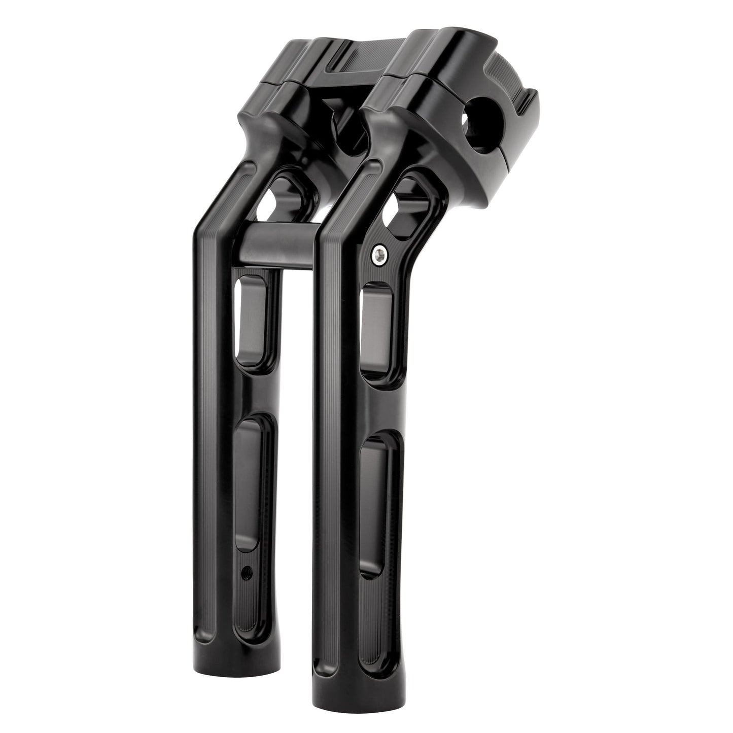 Arlen Ness Method 10" Black Pullback Handlebar Riser for 2018-24 Harley Softail