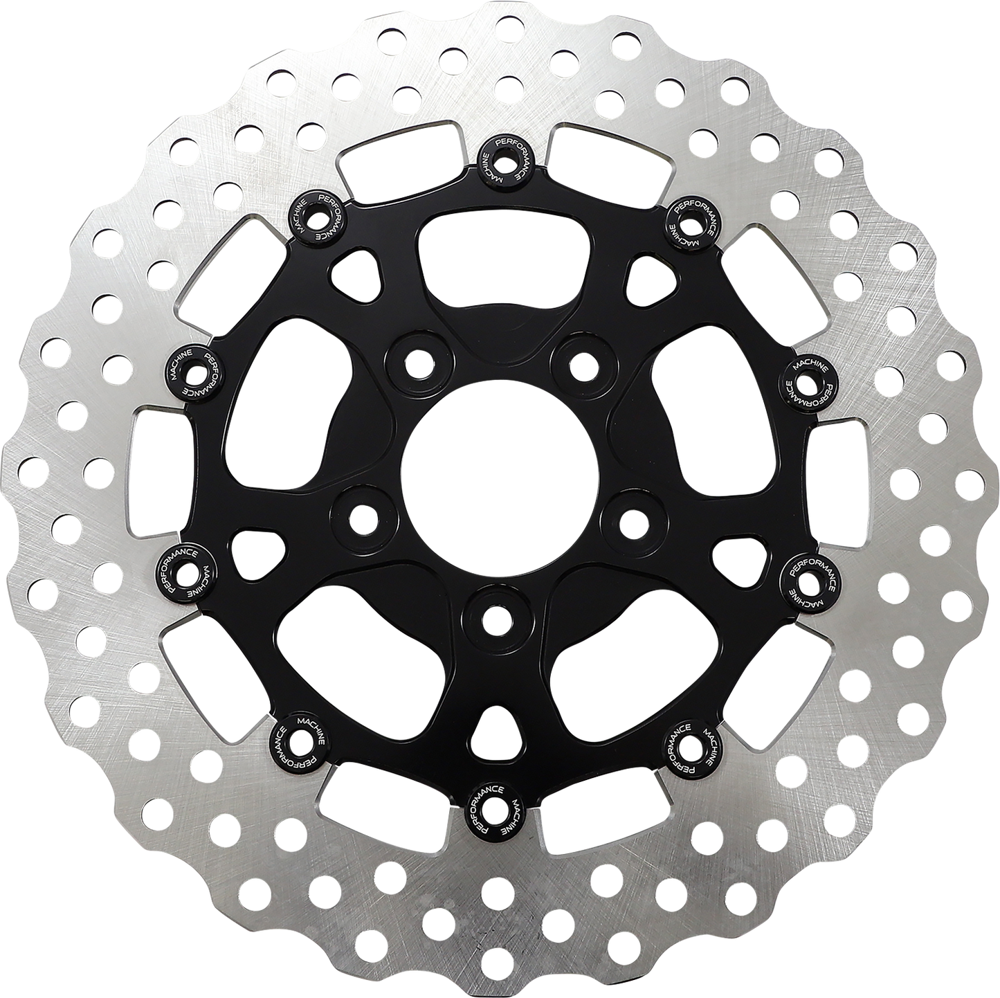 Performance Machine Dominator 11.5" Two-Piece Front Brake Rotor 2000-2014 Harley