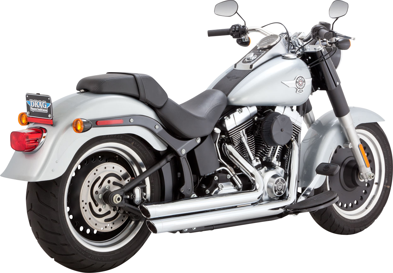 Vance & Hines Big Shots Staggered Exhaust System 1986-2017 Harley Softail 17339