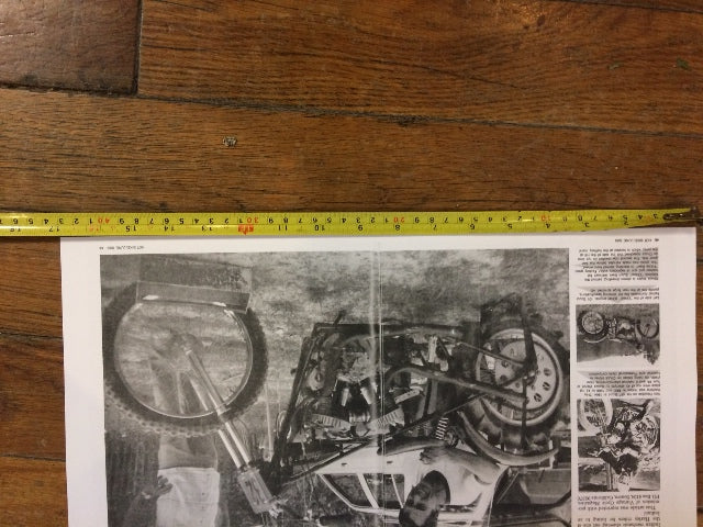 Chuck Myles Vintage Replica The Indian Hillclimber 22" x 17" Carstock Poster