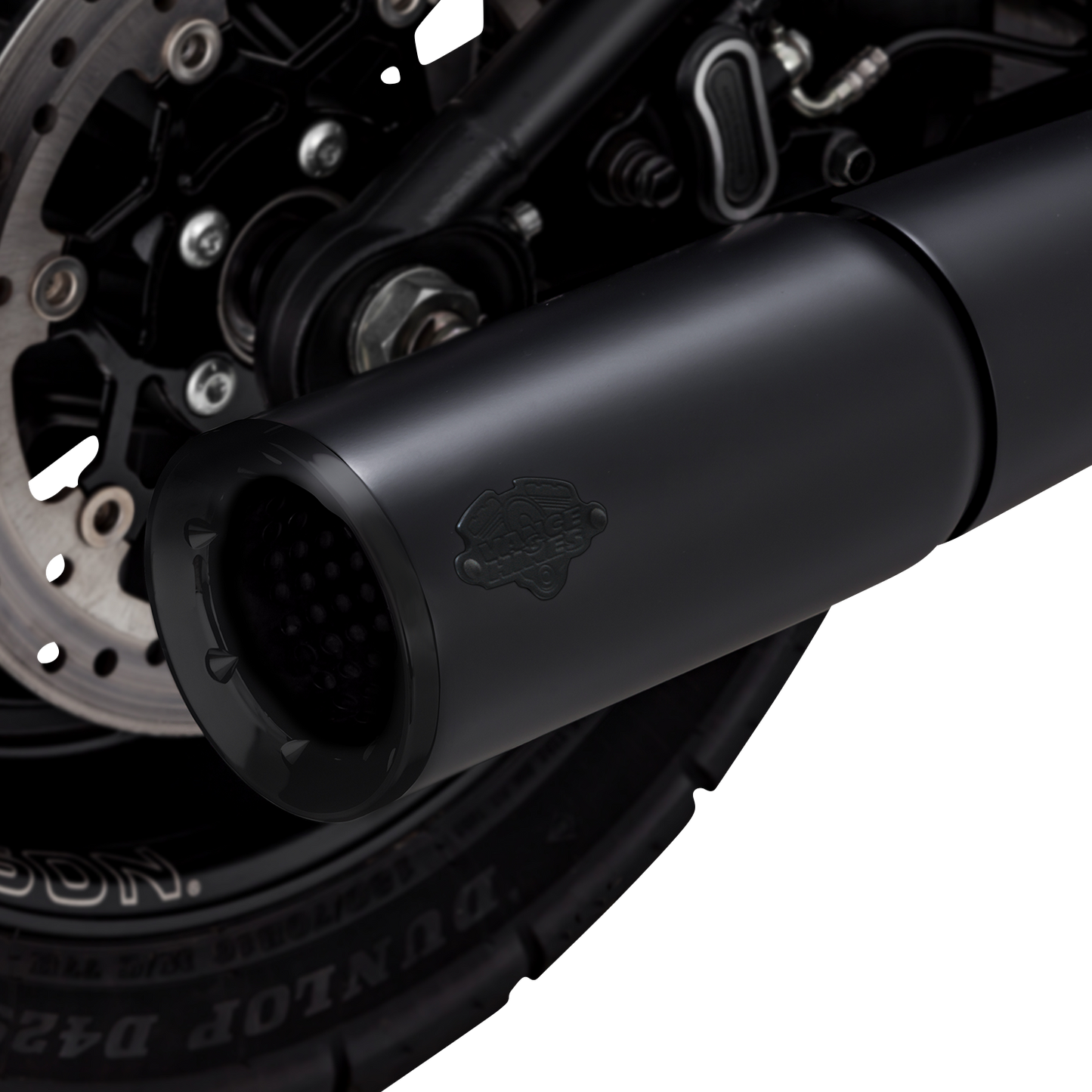 Vance & Hines Black Pro Pipe Exhaust System 2017-2024 Harley Softail 47387