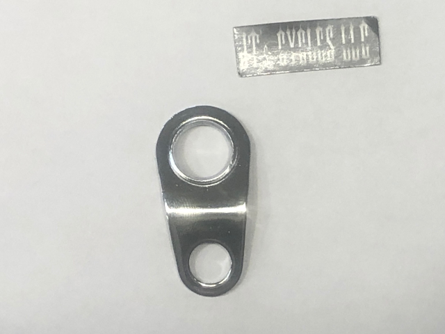 Drag Specialties Universal Motorcycle Single Cable Guide Hose Tie Down Bracket