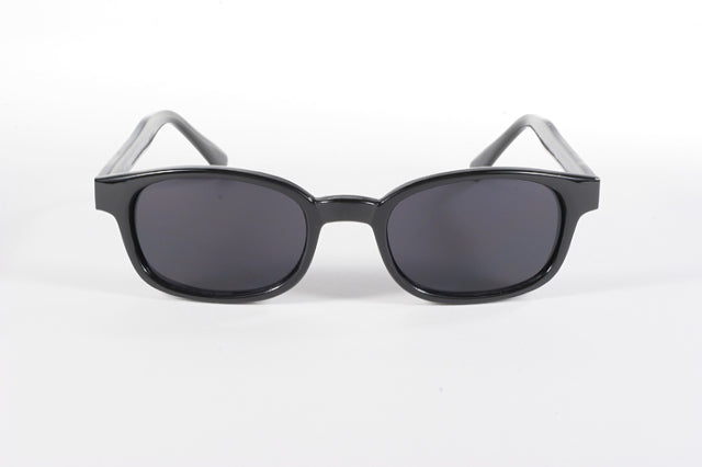 KD's 12 Pairs Dark Gray Lens Old School Biker Sunglasses
