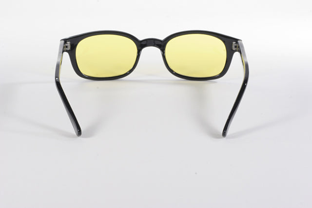 KD's 1 Pair Yellow Lens Old School Biker Motorcycle Sunglasses 100% UV