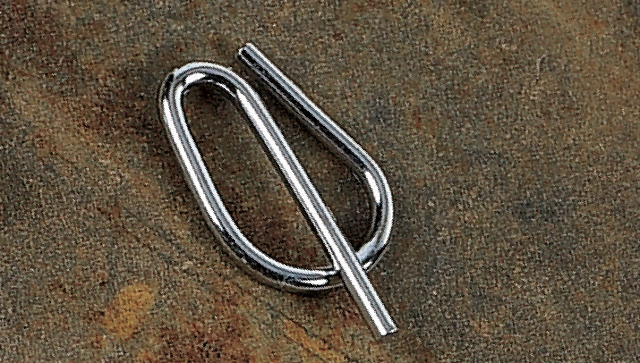 Colony Single Chrome Motorcycle Rear Axle Nut Spring Clip fits Harley Davidson