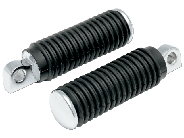 Drag Specialties Male Mount Long Pair Cruise Motorcycle Foot Pegs for Harley