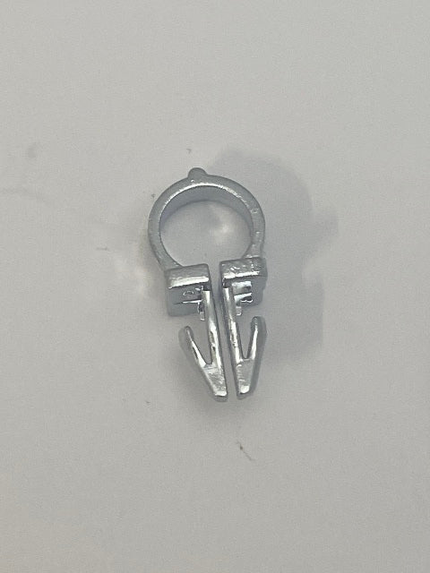 Drag Specialties Single Chrome Nylon 3/8 Handlebar Wiring Clip for Harley