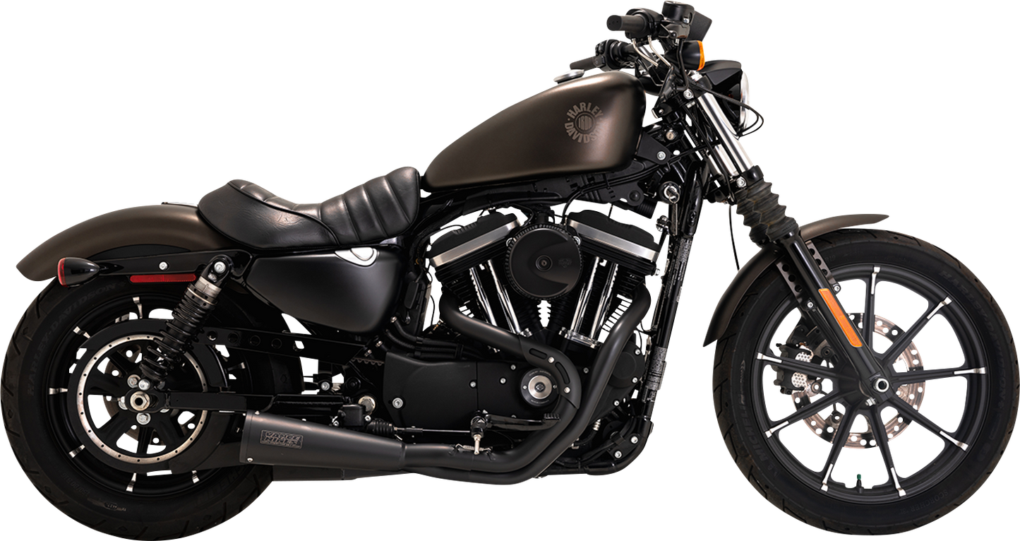 Vance & Hines 2-1 Stainless Steel Upsweep Exhaust 2004-13 Harley Sportster 47627