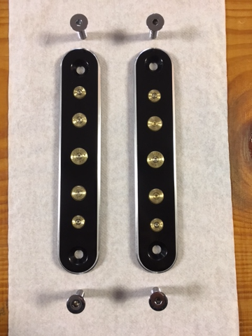 JT's Cycles Black Spotlight Eliminator Plates Once Fired Bullets 94-13 Harley
