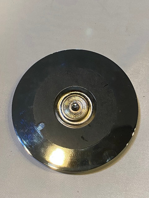 JT's Cycles Genuine .45 Auto Brass Bullets Chrome Air Filter Cover for Harley