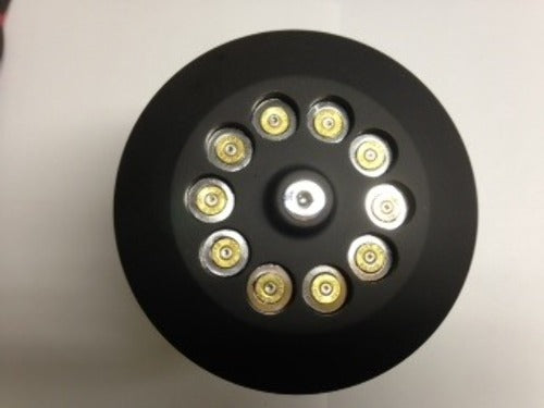 JT's Cycles .45 Caliber Bullets Air Cleaner Cover Powder Coat Black fits Harley
