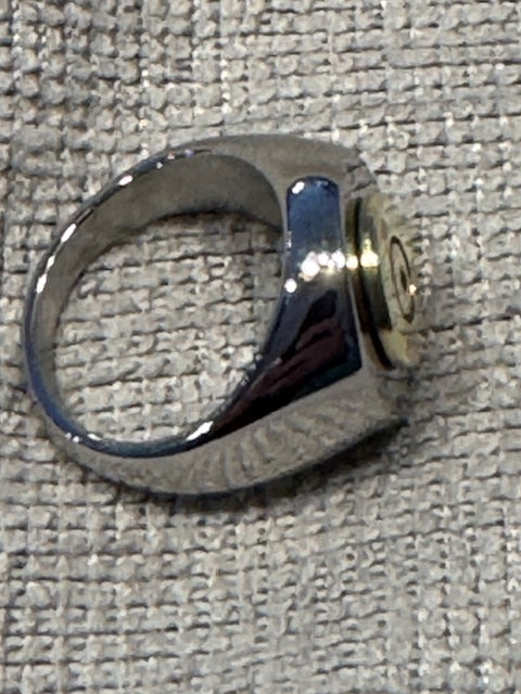 JT's Cycles Genuine 7.62 Military Round Casing Custom Finger Ring