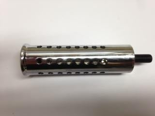 JT's Cycles genuine .50 caliber BMG bullet chrome shifter shift peg for Harley