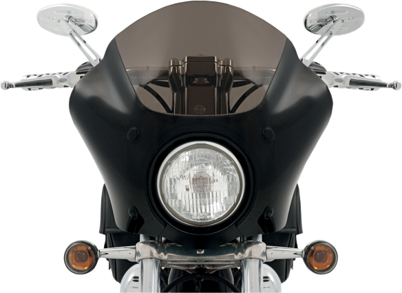 Memphis Shades HD Black Gauntlet Fairing Harley 1996-2024 Sportster Street Bob