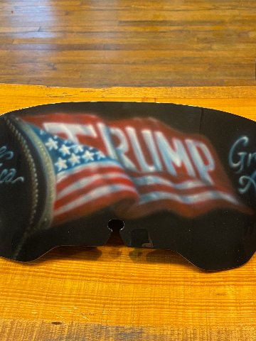 Trump 5" Lucite Black Motorcycle Fairing Windshield 96-13 Harley Touring FLHX