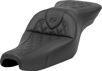 Saddlemen Roadsofa Lattice Stitch Gel Seat for 2004-2022 Harley Sportster 3.3Gal