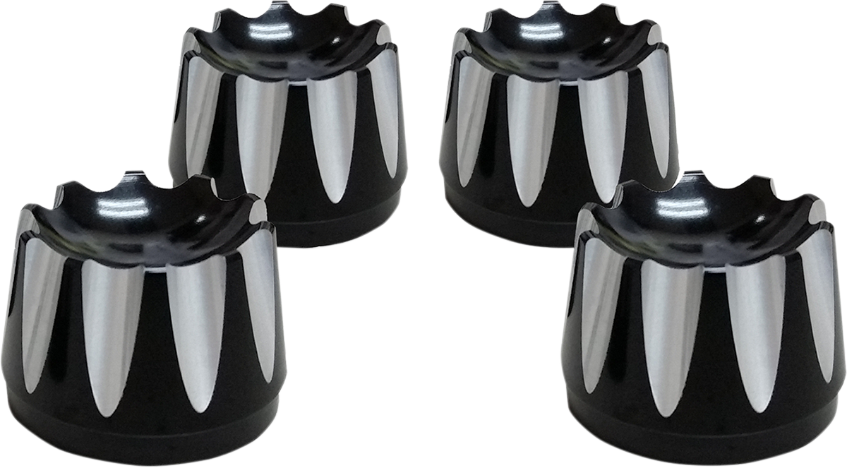 Avon Excalibar Engine Head Bolt Covers 1986-2017 Harley Softail Touring FXST