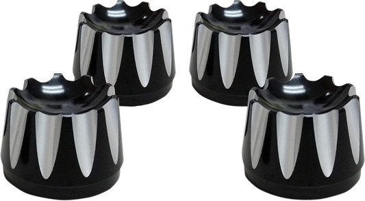 Avon Excalibar Engine Head Bolt Covers 1986-2017 Harley Softail Touring FXST