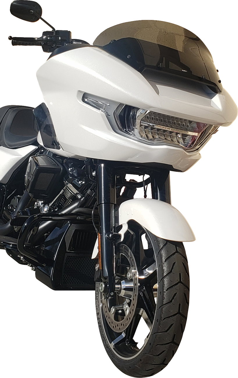 Wind Vest 10.5" Dark Smoke Fairing Windshield fits 2023-2025 Harley Road Glide
