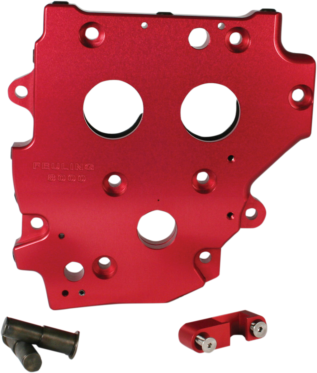 Feuling Red High Flow Cam Plate 99-06 Harley Dyna Touring Softail FXD FLHX FXST