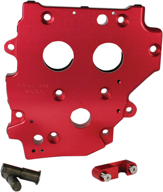 Feuling Red High Flow Cam Plate 99-06 Harley Dyna Touring Softail FXD FLHX FXST