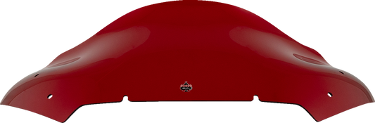 Klock Werks Kolor Flare 10" Red Windshield for 2023-2025 Harley Road Glide FLTR
