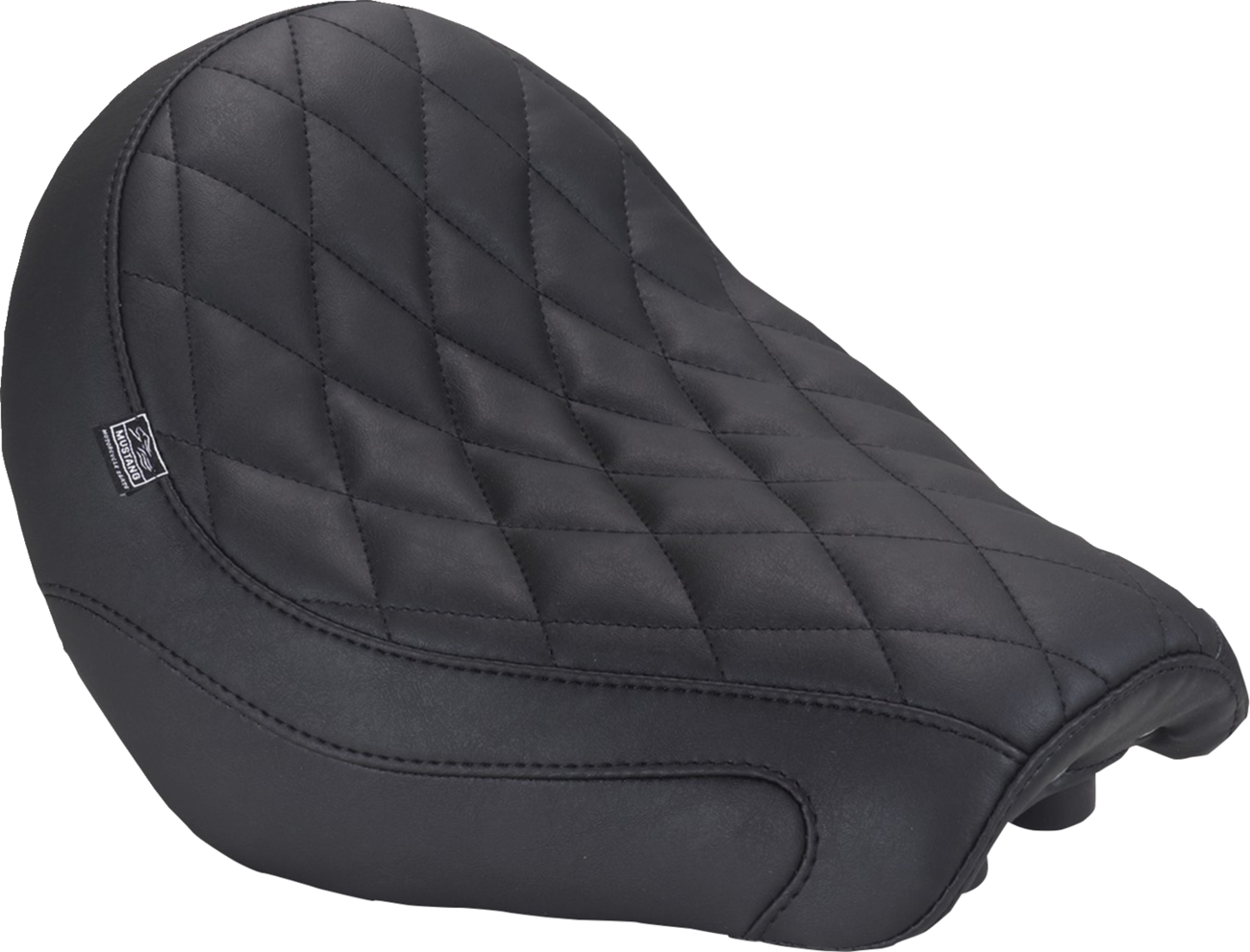 Mustang Tripper Black Diamond Stitch Solo Seat for 2021-2025 Honda Rebel CMX1100
