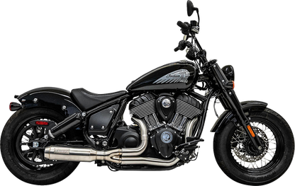 Bassani 2-1 Ripper Super Bike Exhaust System fits 2022-2023 Indian Chief Bobber