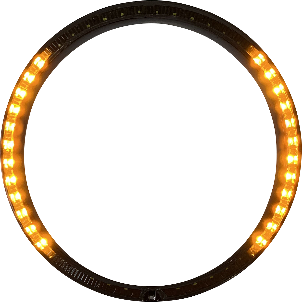 Custom Dynamics Black Turn Signal Headlight Trim Ring 2014-2024 Harley Touring