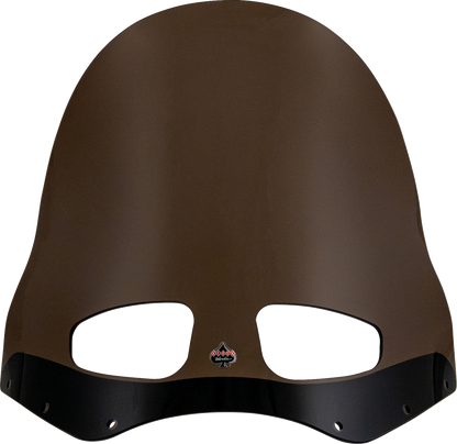 Klock Werks 15" Kolor Flare Bronze Road Warrior Fairing Motorcycle Windshield