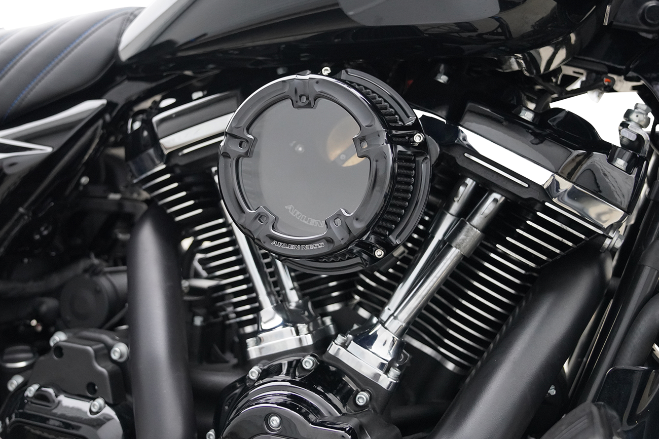 Arlen Ness Method Clear series Air Cleaner 2023-2025 Harley Road Street Glide