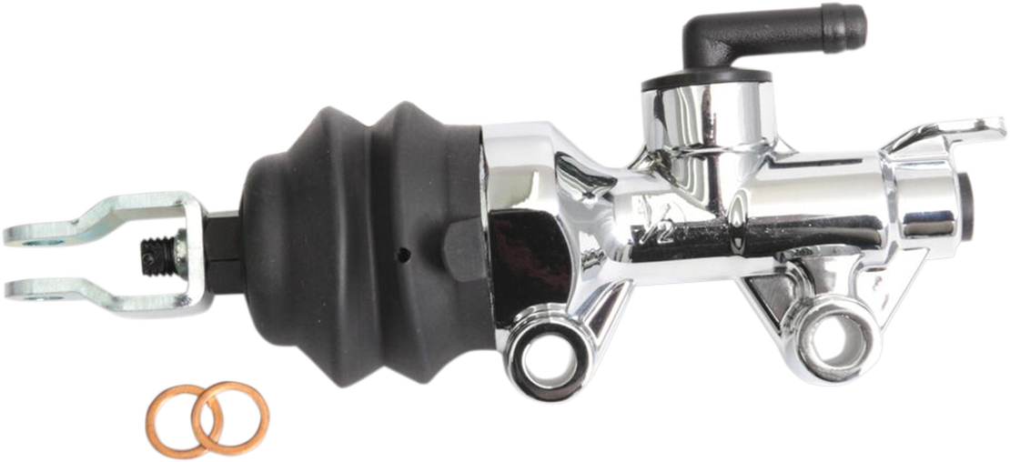 Drag Specialties Rear Brake Master Cylinder fits 2004-2006 Harley Sportster