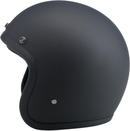 Biltwell 3/4 Flat Black Unisex Bonanza Motorcycle Riding Street Racing Helmet