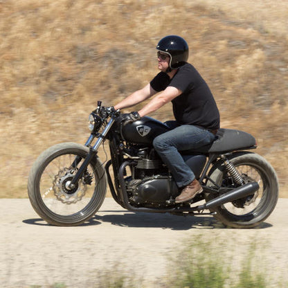 Biltwell Bonanza DOT 3/4 Gloss Black Motorcycle Riding Street Racing Helmet